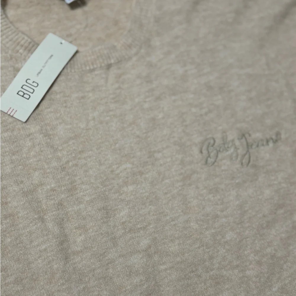 BDG Womens Tan Crewneck Sweater